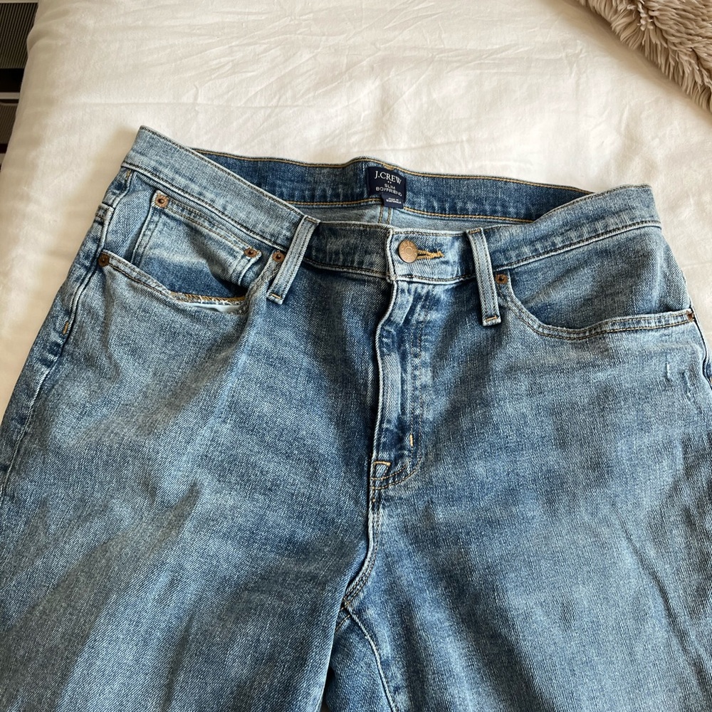 J. Crew slim boyfriend jeans — size 30